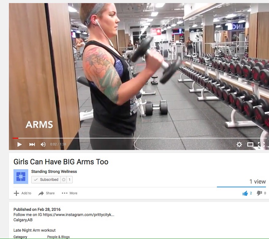 What is a girl to do with big arms?