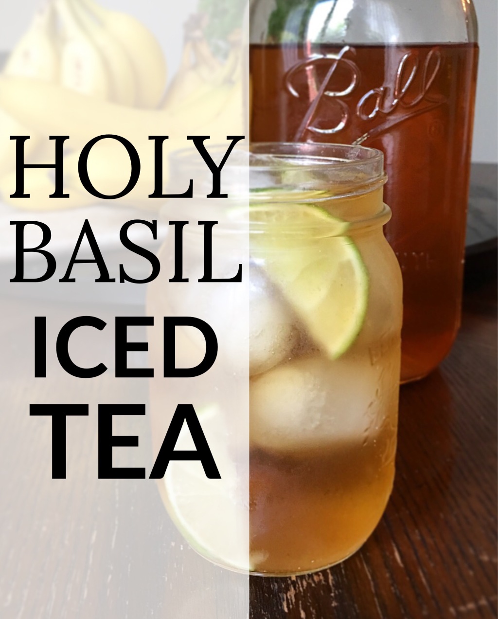 Holy Basil Iced Tea