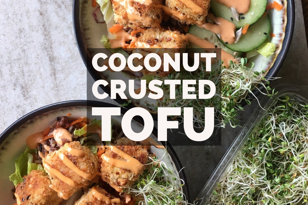 Coconut Crusted Tofu 